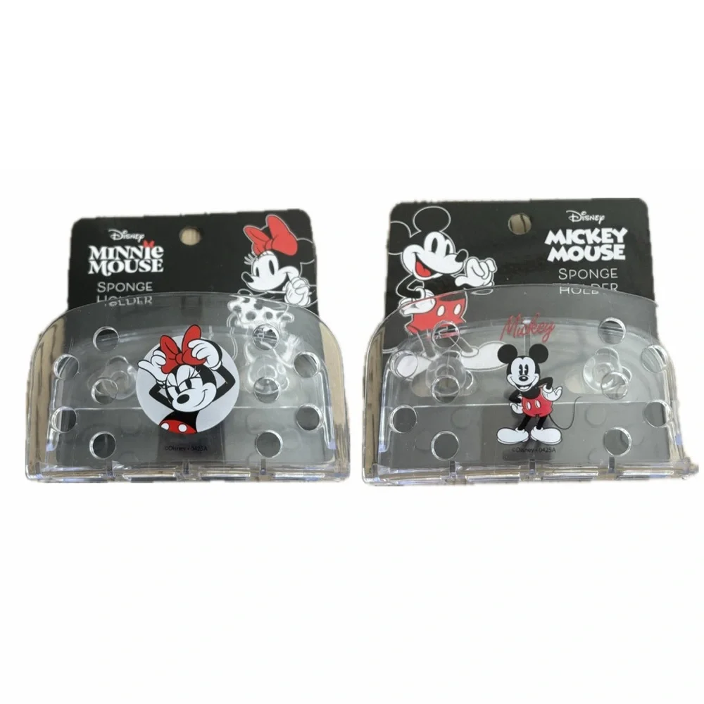 DISNEY'S LICENSED MINNIE AND MICKEY CHARACTER SPONGE HOLDER